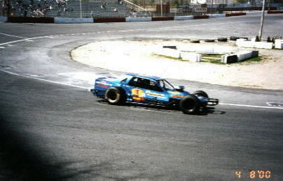 Al Ermmarino's #9a making rounds around the track...